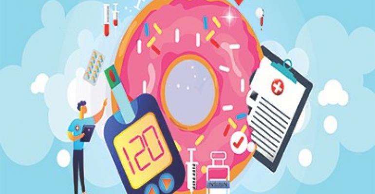 donut and medical items